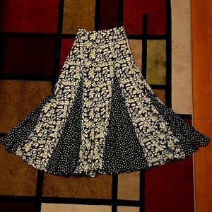 Polo Ralph Lauren Ivory Midi Skirt - New with Tags